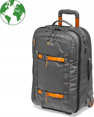 Çantë me rrota për kamera Lowepro Whistler RL 400 AW II, për DSLR dhe mirrorless, portokalli