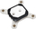Bllok uji CPU Aquacomputer Cuplex Kryos NEXT RGBpx Black, Intel 2011 2011-3 2066, bazë argjendi, acetal i zi