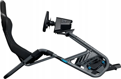 Гејминг столица Playseat Trophy Logitech G Edition, универзален кокпит, материјал ActiFit, црна