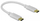Kабел за полнење Delock 85357, USB-C во USB-C, 100W, 0.3m, црн