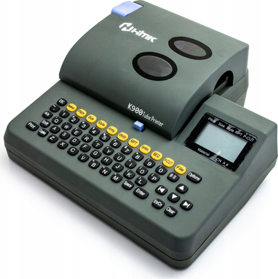 Printer etiketa H-mik K900, termik, me tastierë QWERTY, gri e errët