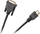 Kabllo HDMI në DVI KPO3701-1.8, 1.8m, 24+1 pin, e zezë