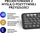 Tastierë Logitech Pebble, wireless, US INTL, grafit