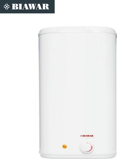 Bojler elektrik sipër lavamani Biawar OW-10B, 10L, rregullim temperature 30-80°C, i bardhë