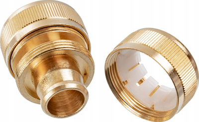 Адаптер за поправка Richmann CO284 за градинарско црево, 3/4" 19mm, бронза, златна боја