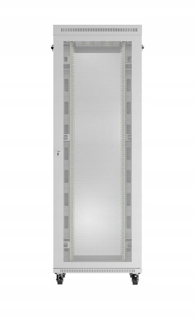 Kabinet rack Lanberg FF01, 47U, 800 x 1000 mm, me derë me xham