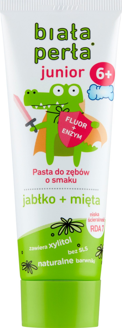 Pasta dhëmbësh BIAŁa perŁA Junior, për kalamaj 6+, 75ml