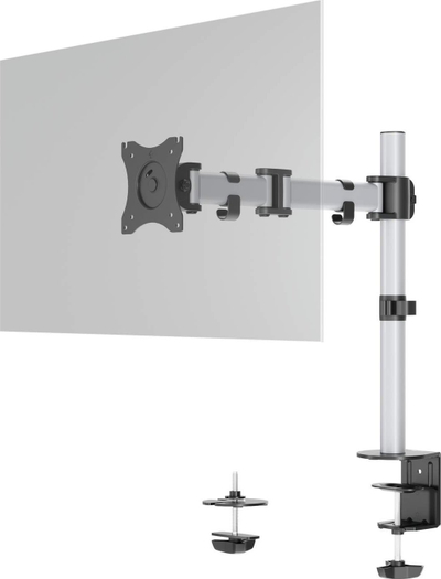 Mbajtëse monitori Durable SELECT, për 1 monitor, ergonomike, e zezë