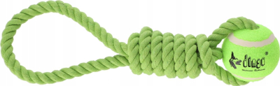 Lodër për qen Dingo DINGO Top me dorezë Fresh, 6.5x41cm, jeshile