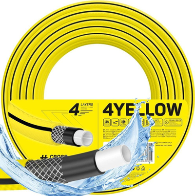 Zorrë kopshti Cellfast 4YELLOW, 1/2", 30 m, e verdhë