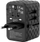 Adapter udhëtimi Verbatim GaN III, universal, 65W, 2x USB C 2x USB A, i zi