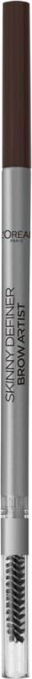 L'Oréal Paris Brow Artist Skinny Definer, Brunette, 1.2 g