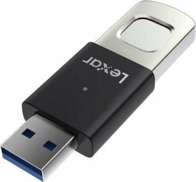 USB Lexar JumpDrive F35 PRO, 128GB, USB 3.2, e zezë me argjend