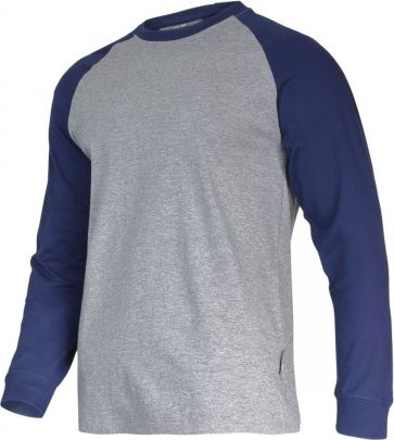 Bluzë me mëngë të gjata Lahti Pro L4022401, pambuk 100%, 190 g/m², gri blu navy, S
