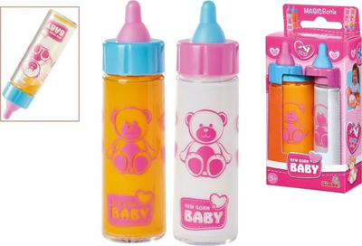 Set biberonash lodër Simba New Born Baby Magic Milk, 2 copë, 12 cm, për kukulla