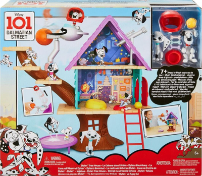 Set me figura Mattel 101 Dalmatians Dylan's Tree House