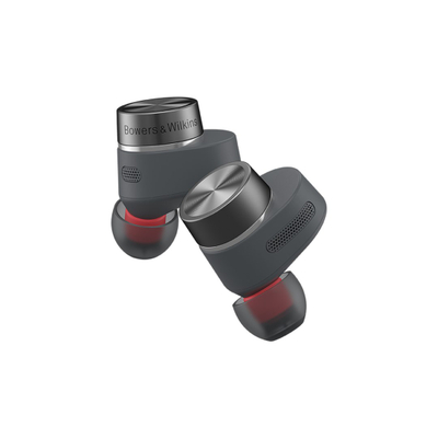 Kufje wireless Bowers &amp; Wilkins Pi5 S2, in-ear, me heqje aktive të zhurmës, gri Storm