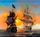 Mozaik me diamant 5D SAILING SHIPS, 40x30cm, tablo horizontale, shumëngjyrësh