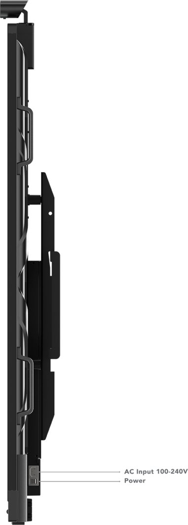 Monitor me prekje Lenovo ThinkVision T86, 86", 4K UHD, VA, HDR10