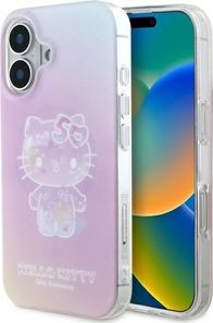 Kllëf telefoni Hello Kitty HKHMP16SH50AP për iPhone 16 6.1", hardcase IML, edicion 50 vjetor, rozë