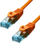 Kabllo rrjeti ProXtend U UTP CAT6A, 3m, 10 Gbit s, portokalli
