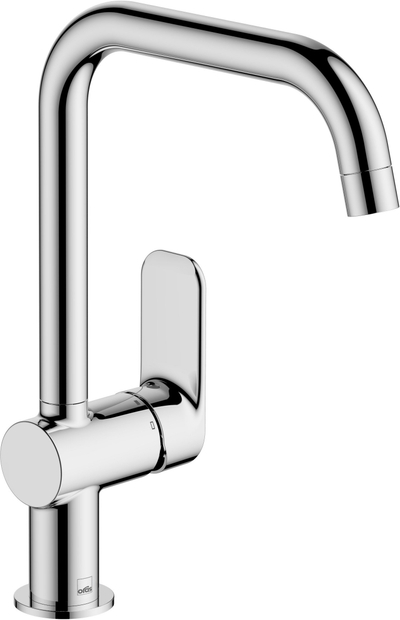 Rubinet kuzhine Oras Linea, flexhose, bronz, krom