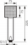 Dush dore Squerto S22-B, 1 program, krom