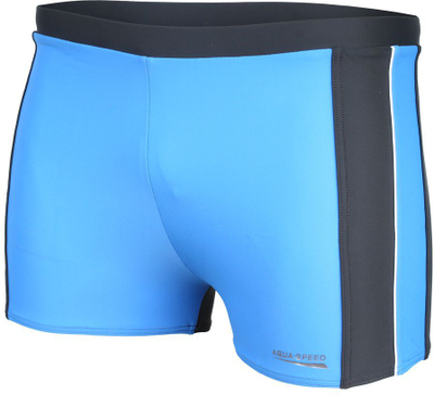Машки костим за капење Aqua Speed Jason M, брзосушечки, отпорен на хлор, син