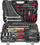 Set veglash me racë 139 pjesë, 1/4" dhe 1/2", metalik