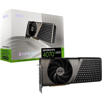 Kartë grafike MSI GeForce RTX 4070 Ti Super Expert, 16GB GDDR6X, PCIe 4.0, e zezë