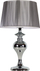 Lampë tavoline Candellux Gillenia, 40cm, bazë metal, ngjyrë argjendi