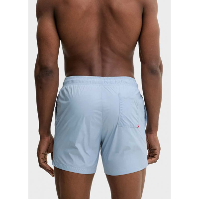 Rroba banje HUGO Haiti Swim Shorts, me rrip elastik, me xhepa anësorë, të kuqe
