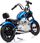 Motoçikletë elektrike për fëmijë YSCY Chopper, 1 sedilje, me pedale, e kaltër