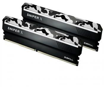 Memorie G.Skill Sniper X, DDR4, 16 GB, 2400 MHz, CL17, F4-2400C17D-16GSXW
