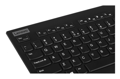 Tastierë Lenovo 4Y41B69357, USB, Smartcard, e zezë