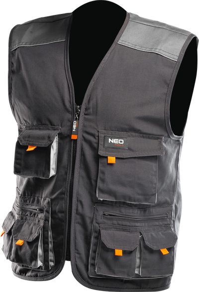 Jeletë pune Neo 81-260-M, madhësia M 50, material Oxford, ngjyrë e zezë