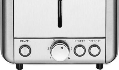 Toster Solis 920.12 Type 8002, 925W, 2 feta, inox argjendi