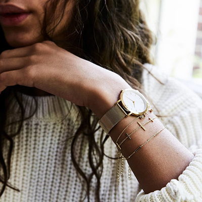 Orë dore Rosefield The Tribeca White-Gold