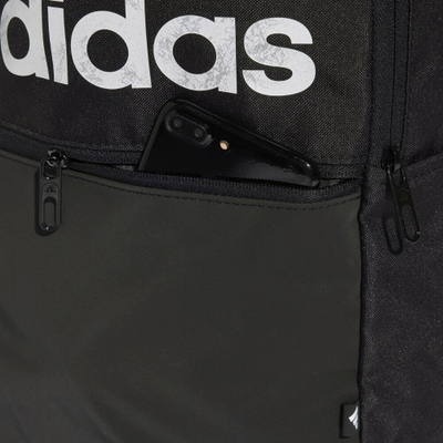 Çantë shpine Adidas Classic Day JD9567, ndarje për laptop, poliester i ricikluar, e zezë