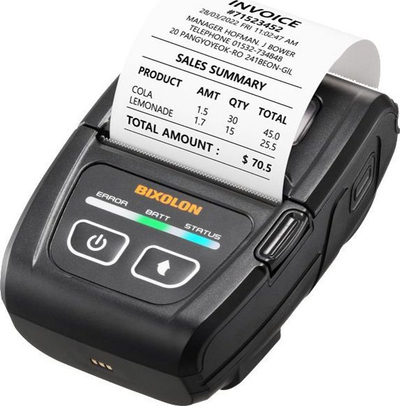 Printer portativ faturash Bixolon SPP-C200, 203dpi, 58mm, USB C, Bluetooth