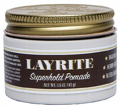 Pomadë flokësh Layrite Superhold, 44ml, mban shumë fort