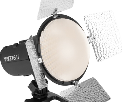 LED светло Yongnuo YN216 II WB, 2700K 8000K, компактно, бело