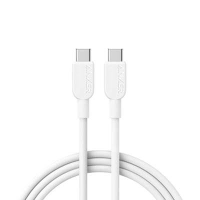 Kabllo USB-C Anker, 240W, 1.8m, e bardhë