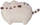 Lodër pelushi Aurora World Pusheen Classic, 24 cm, gri e çelët