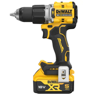 Shpuese me bateri me çekan (AKU) DeWALT, 18V, 5,0Ah, e verdhë