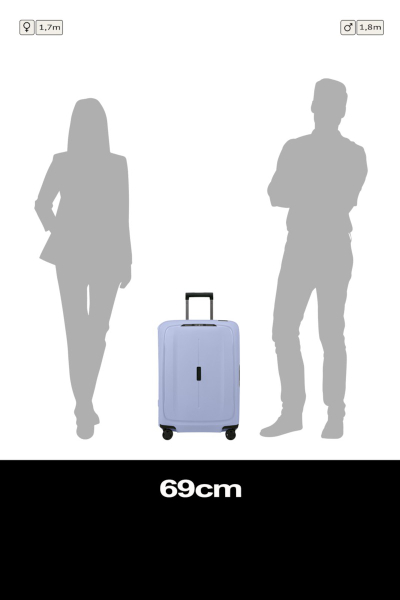 Valixhe Me 4 Rrota Samsonite Essens 69/25 Cm Ngjyrë Lavender