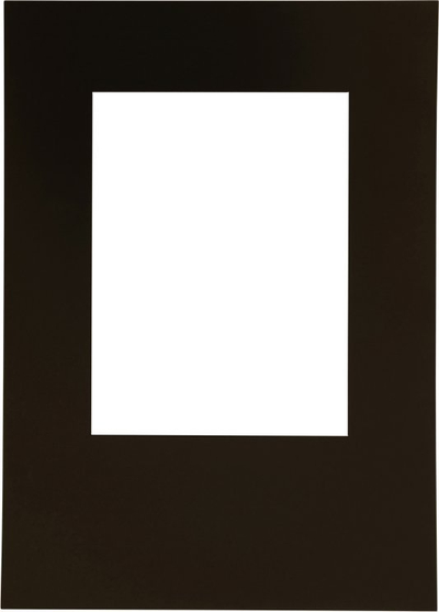 Passepartout për kornizë Desenio, 50x70 cm, hapje 30x40 cm, i zi