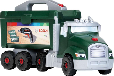Set lodër Theo Klein Bosch Tool Truck me Ixolino, 86 pjesë, kamion 1:24, shumëngjyrësh
