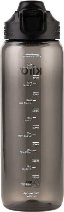 Shishe uji Kiro KI1102BL, 1000 ml, me shkallë matëse, gri