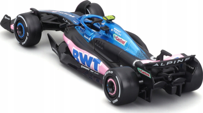 Makine model Bburago Alpine A523 #10 Pierre Gasly, diecast 1/43, blu rozë e zezë